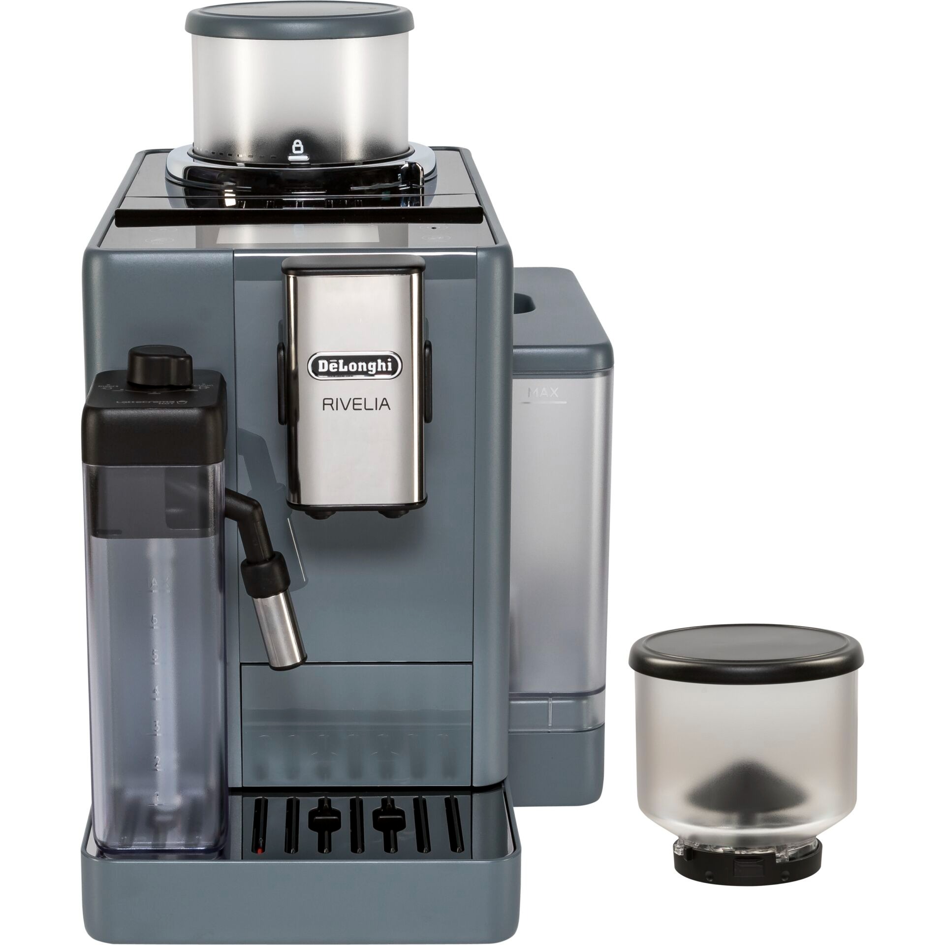 De'Longhi Rivelia EXAM 440.55.G automatski aparat za kavu u boji Pebble Grey